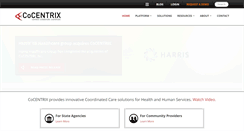 Desktop Screenshot of cocentrix.com